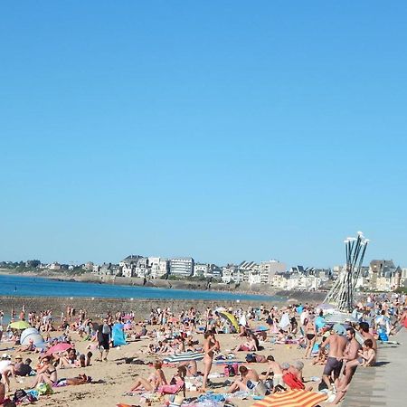 Saint Malo Bel Appartement Neuf Pres Gare Plage Sillon Intramuros Parking Prive Exteriör bild