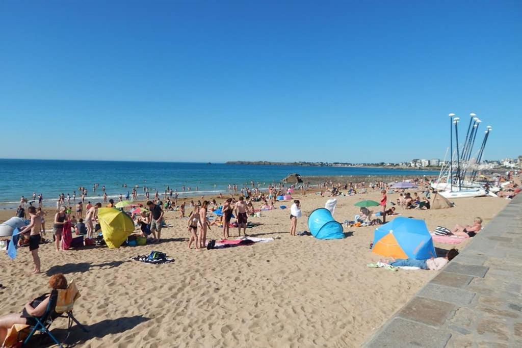 Saint Malo Bel Appartement Neuf Pres Gare Plage Sillon Intramuros Parking Prive Exteriör bild